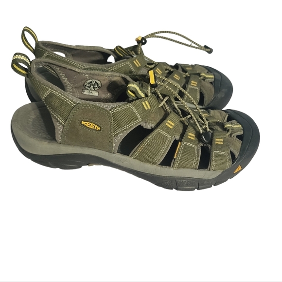 Keen Newport H2 Sandals Water Shoes Olive Green 14 - Picture 2 of 8